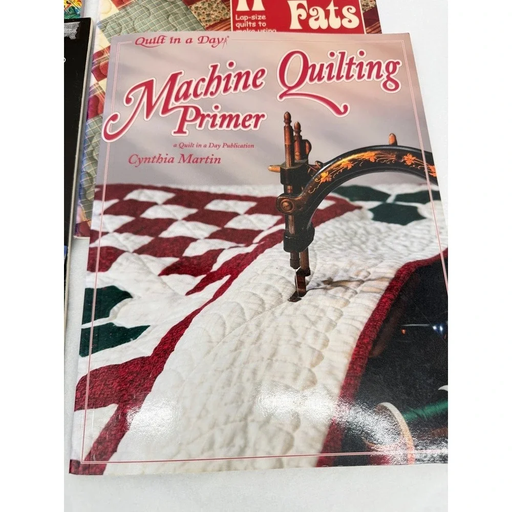 Quilting Book Mixed Lot of 4 Machine Quilting Primer Sewing Craft DIY Hobby